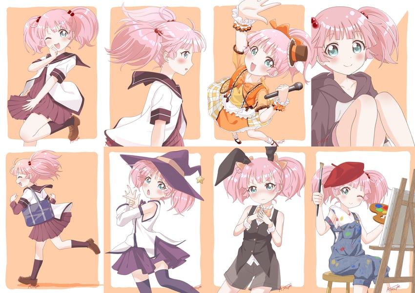 yoshikawa chinatsu and mirakurun (yuruyuri) drawn by machiyama_akane