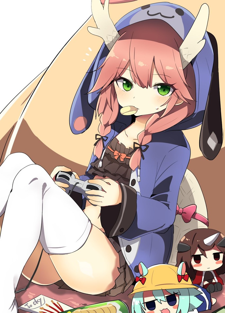ryuujou, mikazuki, and mogami (azur lane) drawn by tonari_(ichinichime_azuma)