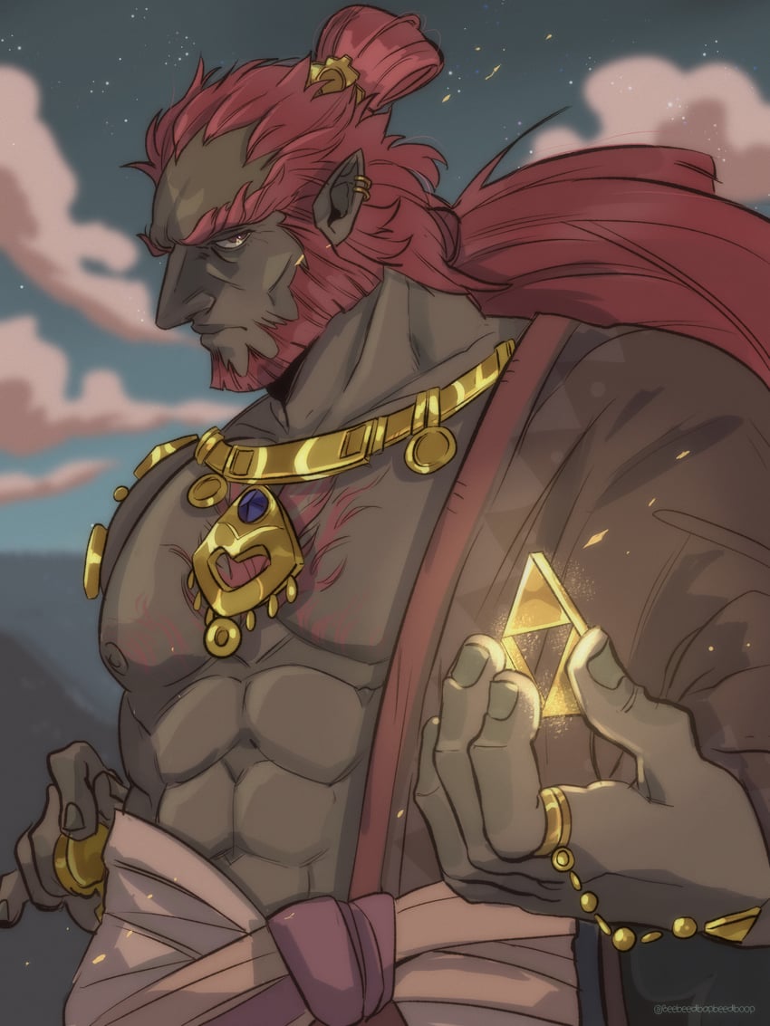 ganondorf (the legend of zelda and 1 more) drawn by beebeedibapbeediboop