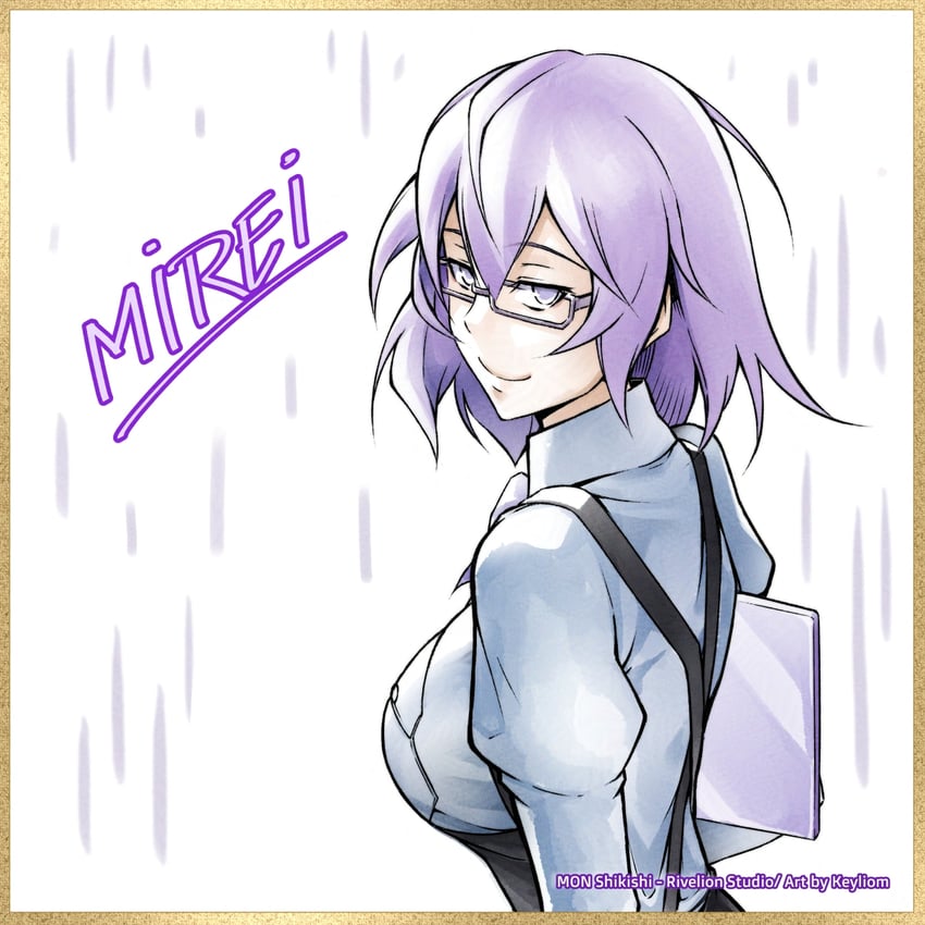 mikagura mirei (digimon and 1 more) drawn by keyliom