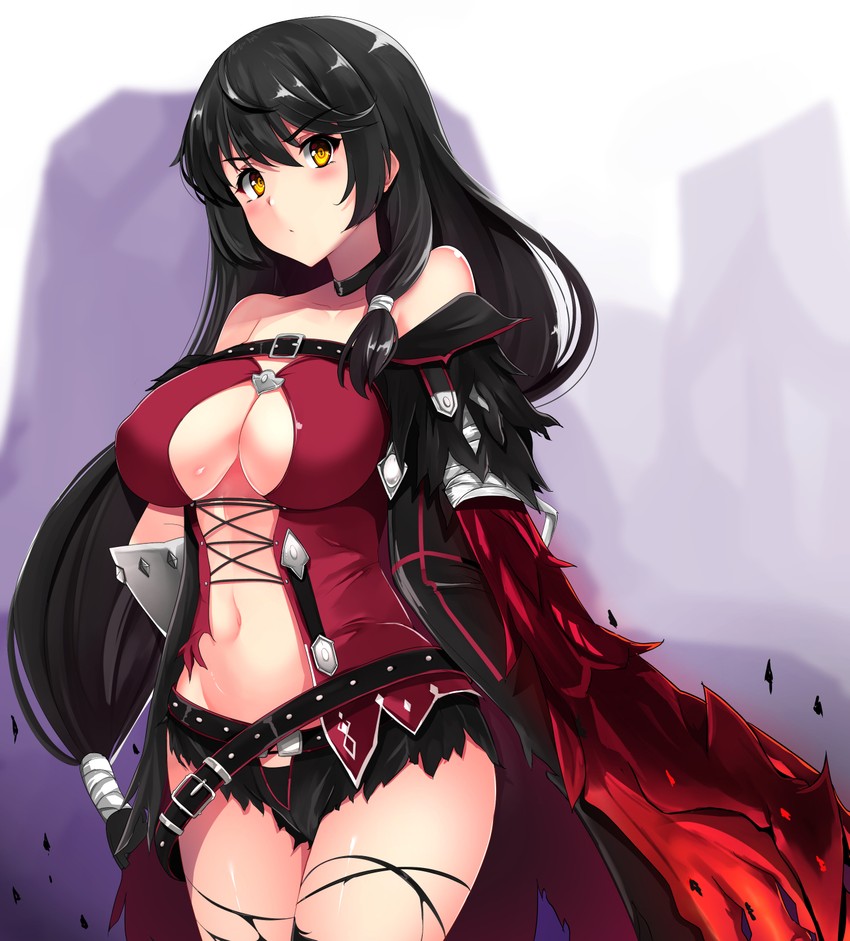 velvet crowe (tales of and 1 more) drawn by senra_banshou