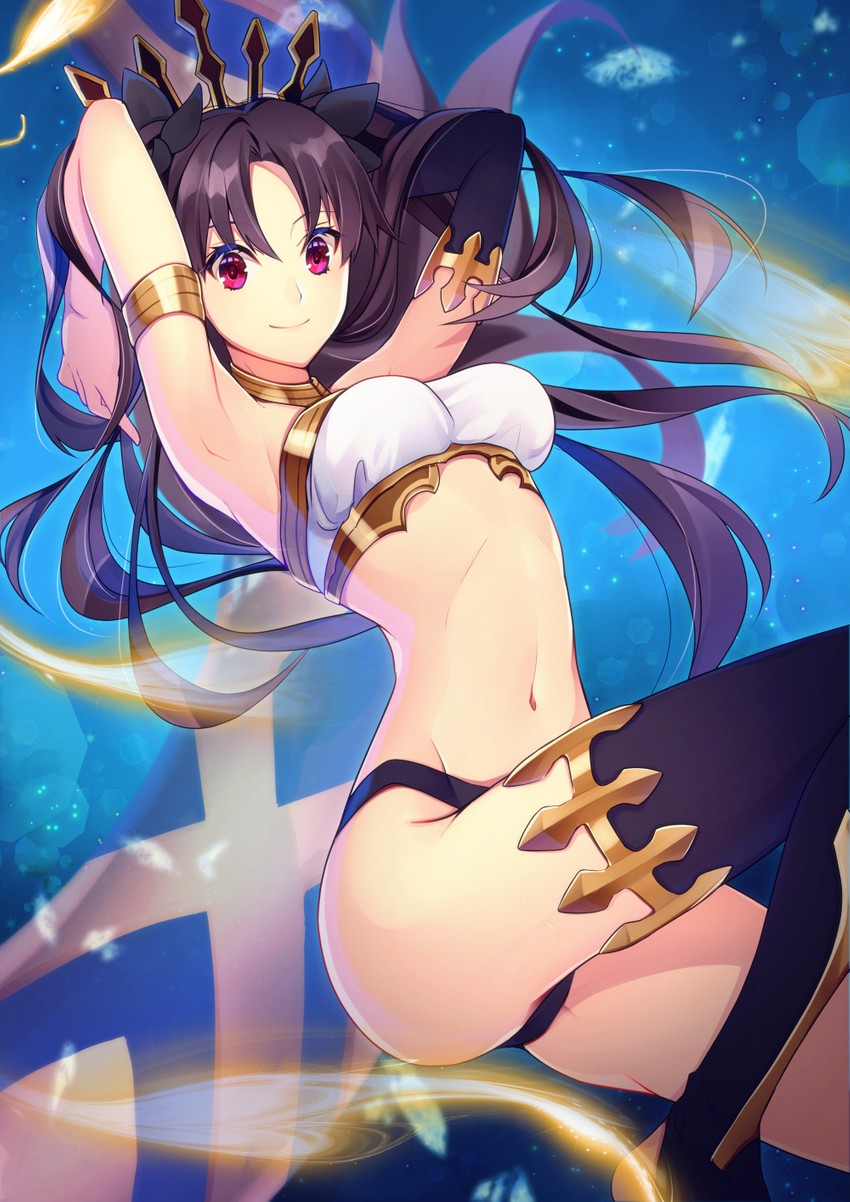 ishtar (fate and 2 more) drawn by machida_029