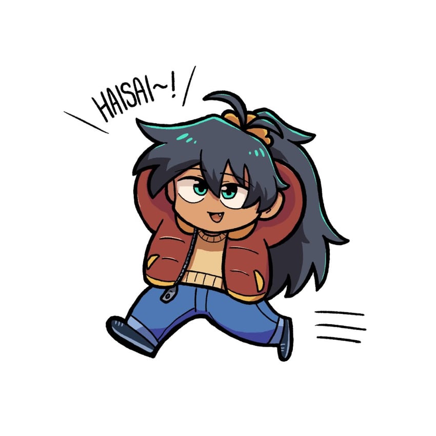 ganaha hibiki (idolmaster and 2 more) drawn by fis_(t83192933)