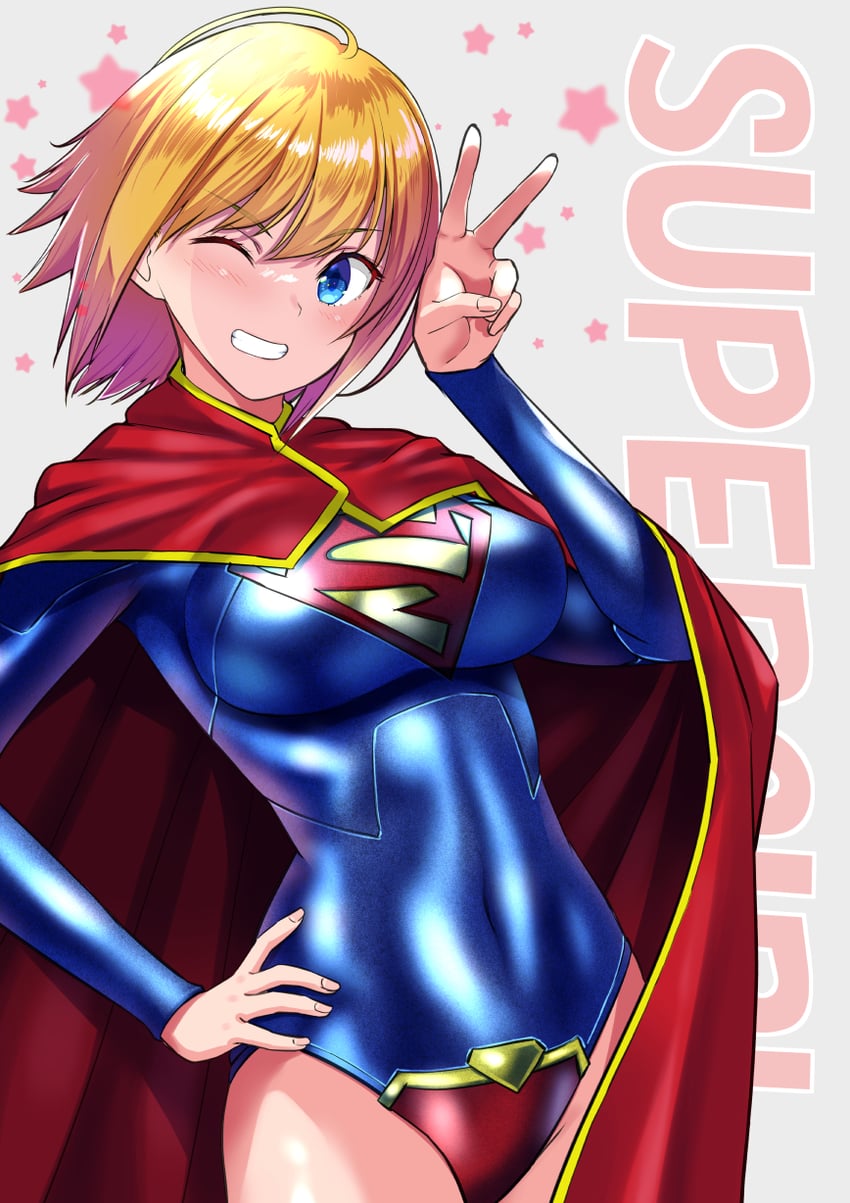 supergirl (dc comics and 1 more) drawn by wakana_hanabi