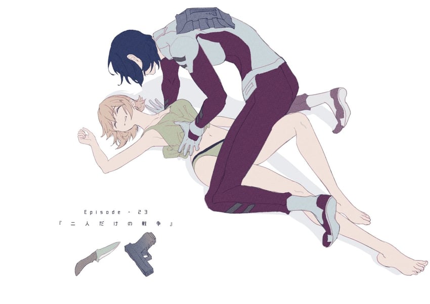 cagalli yula athha and athrun zala (gundam and 3 more) drawn by srslo_8y