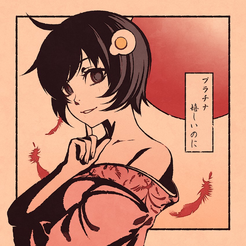 araragi tsukihi (monogatari and 1 more) drawn by moshimoshibe