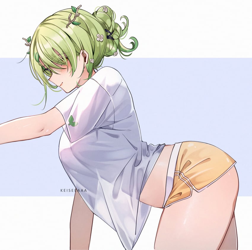 ceres fauna (hololive and 1 more) drawn by keisea