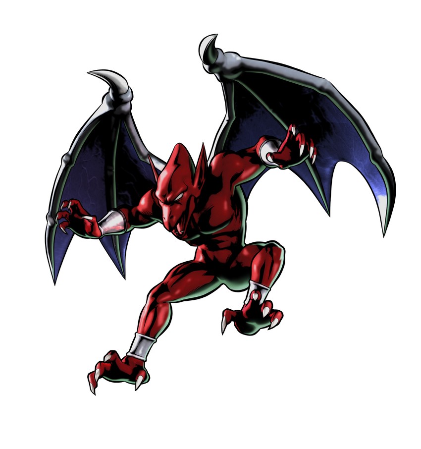 firebrand (marvel vs. capcom and 2 more) drawn by mori_toshiaki
