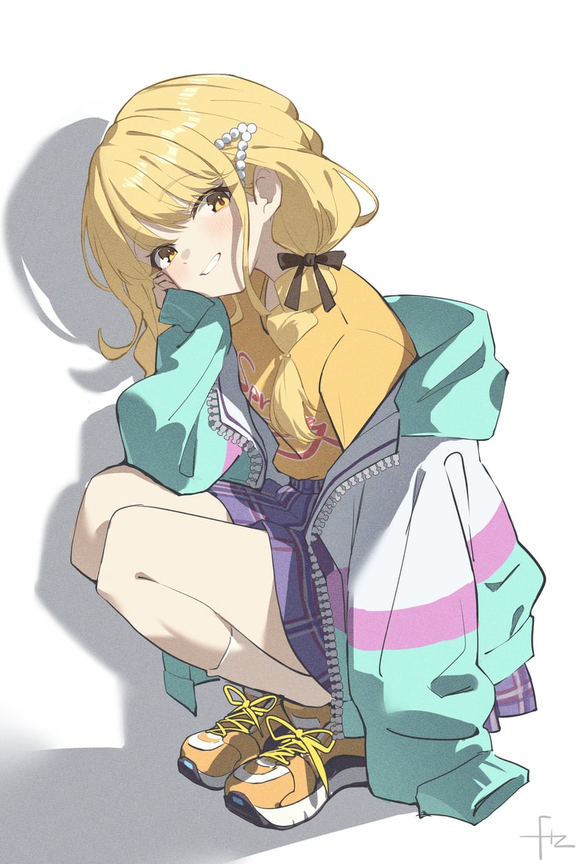 fujita kotone (idolmaster and 1 more) drawn by xinrouyu