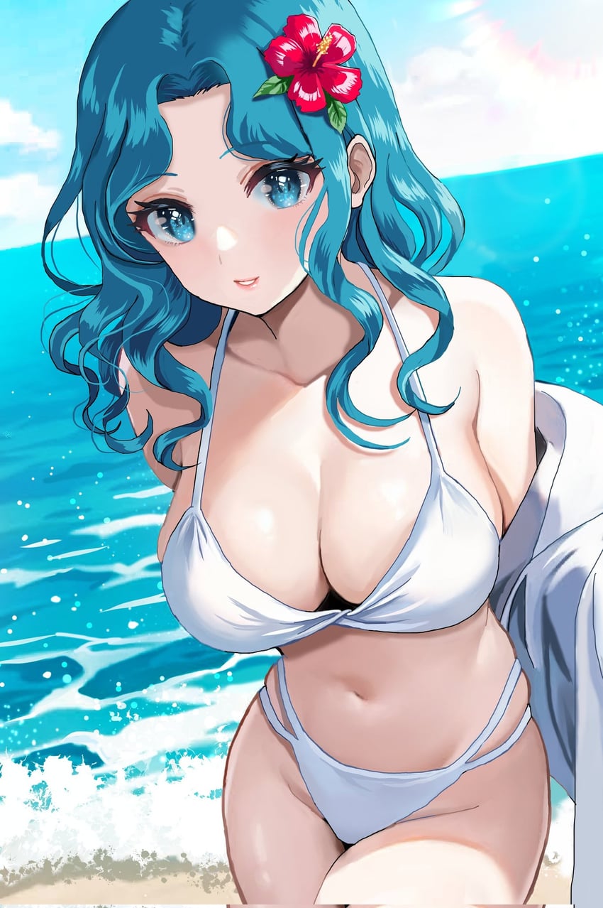 kaiou michiru (bishoujo senshi sailor moon) drawn by koharumichi