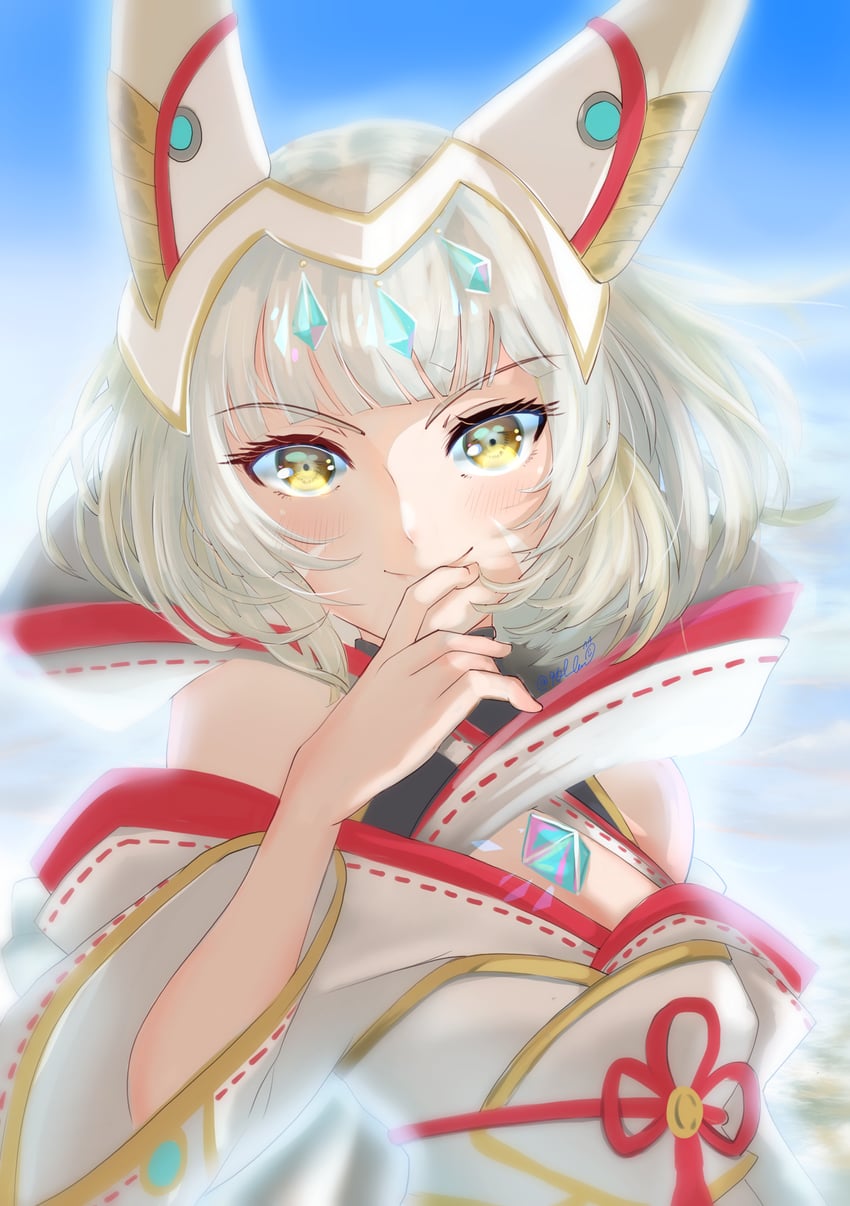 nia (xenoblade chronicles and 1 more) drawn by 961_cocoanna