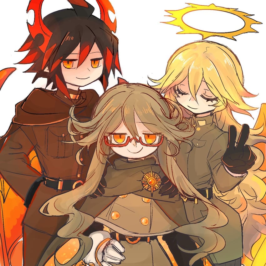 ivlis, igls unth, and siralos (funamusea and 1 more) drawn by mwzsos