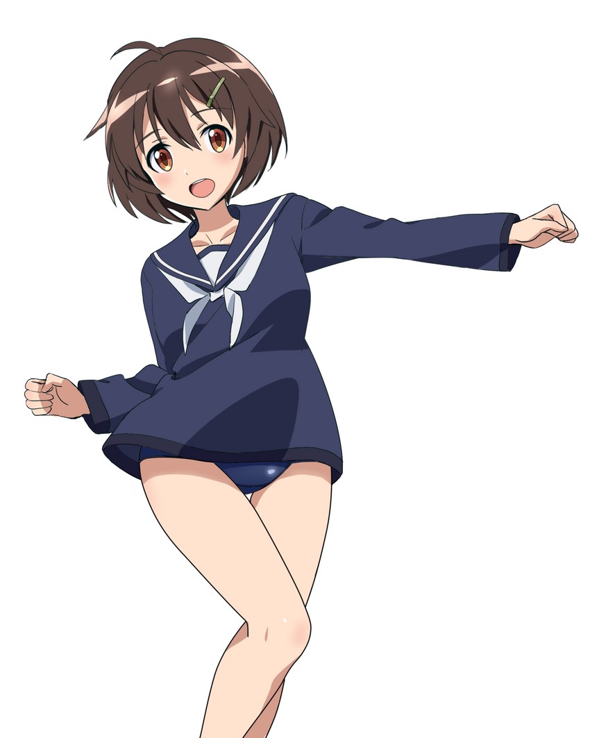 karibuchi hikari (world witches series and 1 more) drawn by kaneko_(novram58)