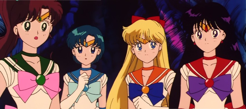 mizuno ami, aino minako, hino rei, kino makoto, sailor mercury, and 3 more (bishoujo senshi sailor moon)