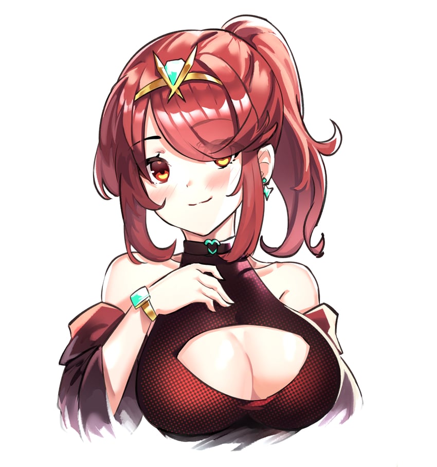 pyra (xenoblade chronicles and 1 more) drawn by coolisushi