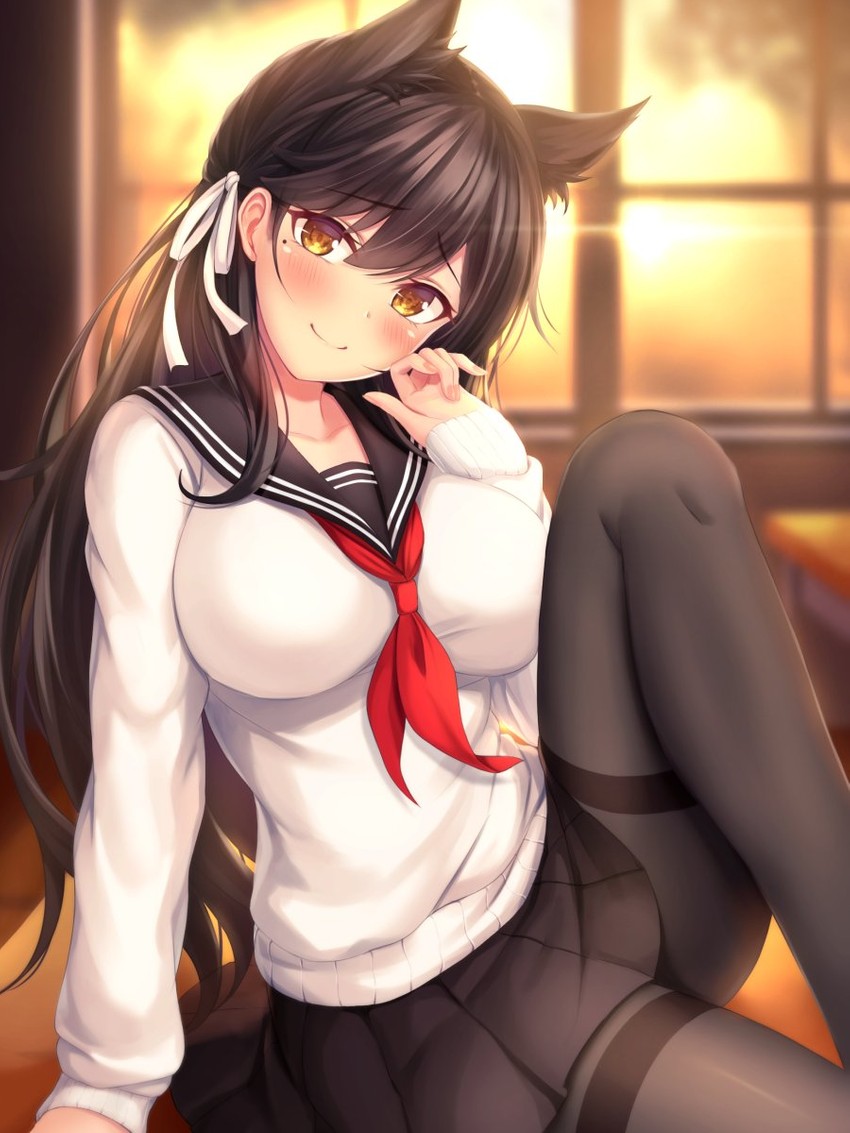 atago (azur lane) drawn by mutsuba_fumi