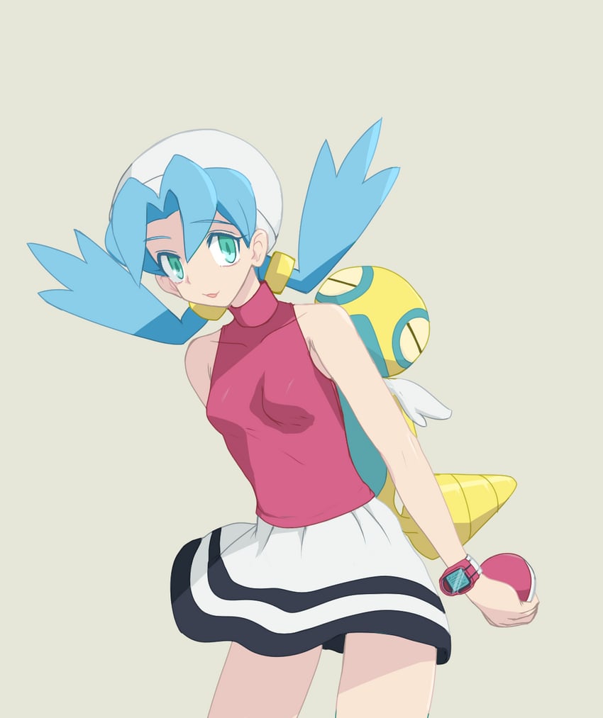 kris and dunsparce (pokemon and 1 more) drawn by haloh
