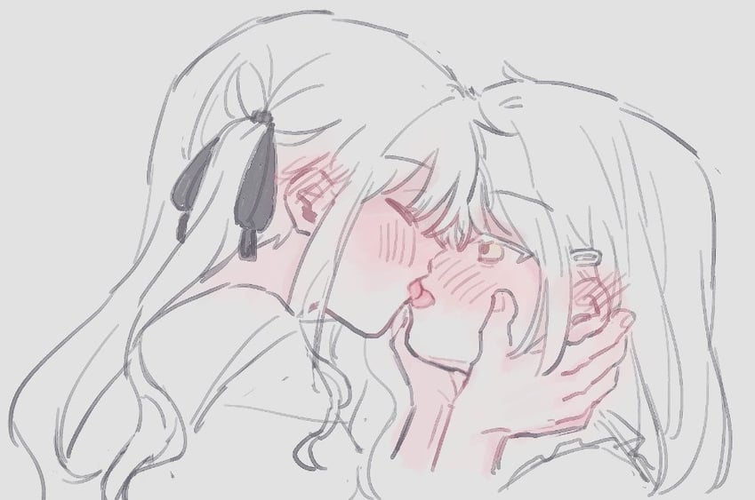 togawa sakiko and wakaba mutsumi (bang dream! and 1 more) drawn by nhymoo