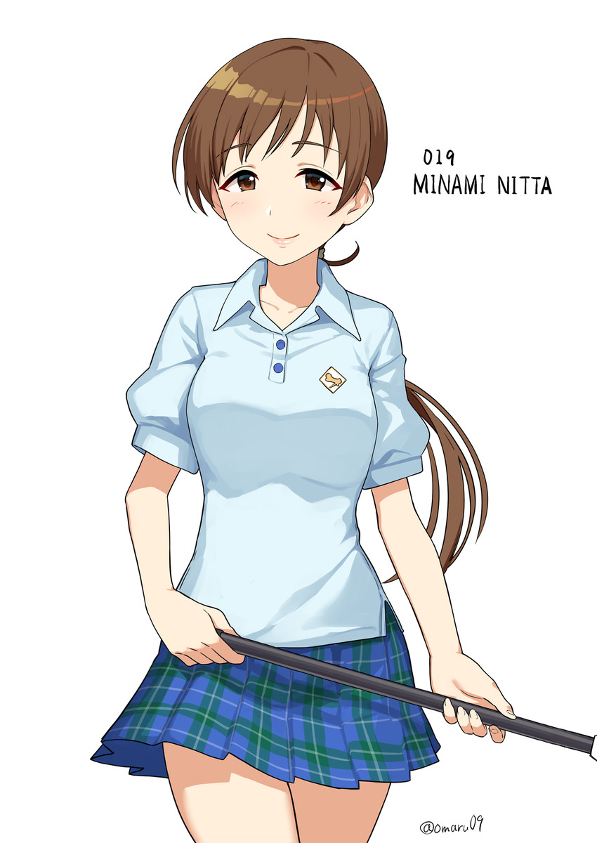 nitta minami (idolmaster and 1 more) drawn by omaru_gyuunyuu