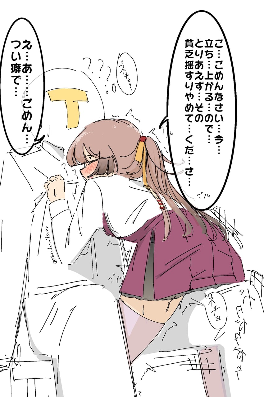 t-head admiral, kazagumo, and kazagumo kai ni (kantai collection) drawn by tsuru_(thunder_tsuru)