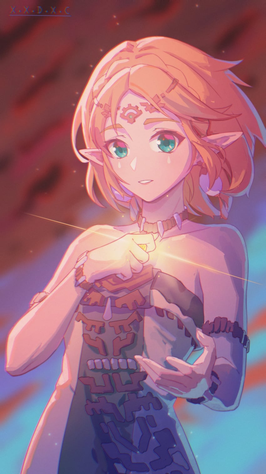 princess zelda (the legend of zelda and 1 more) drawn by x.x.d.x.c