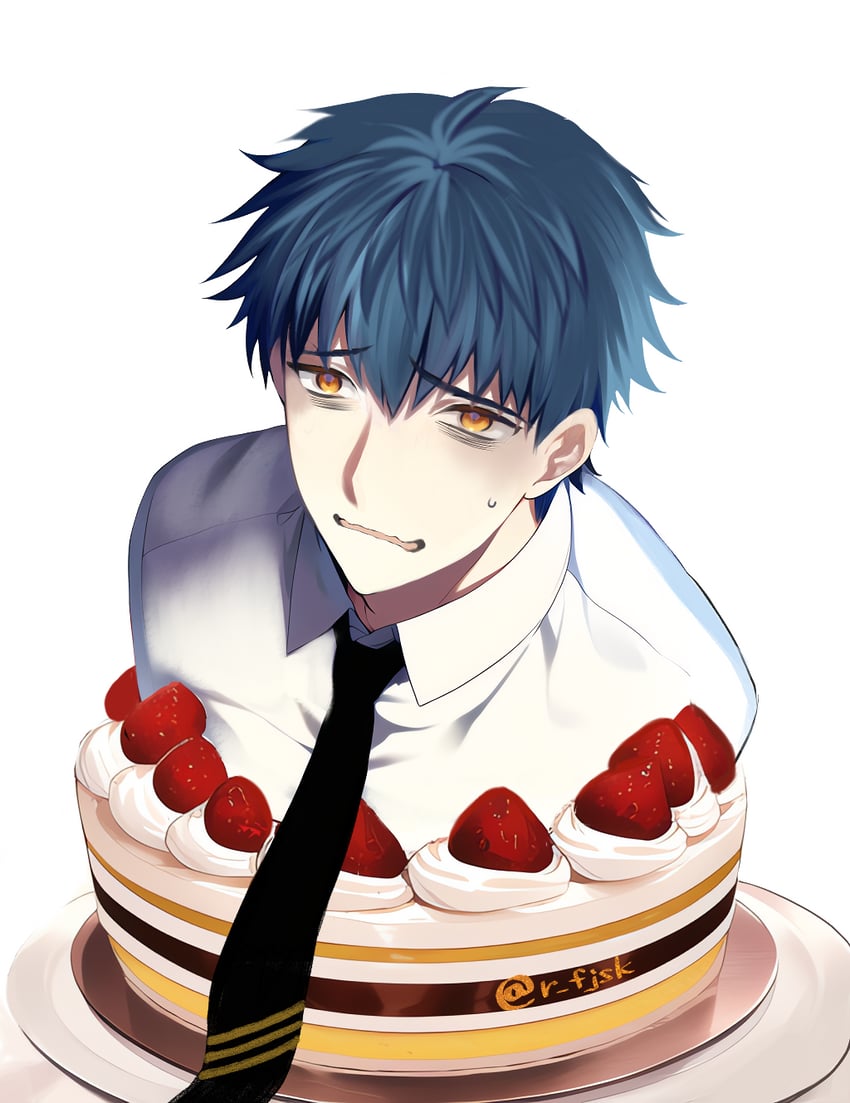 saitou hajime (fate and 1 more) drawn by eagret