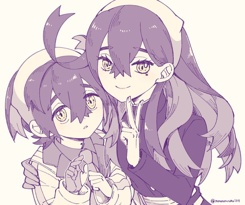kieran and carmine (pokemon and 1 more) drawn by mmmmmarilll