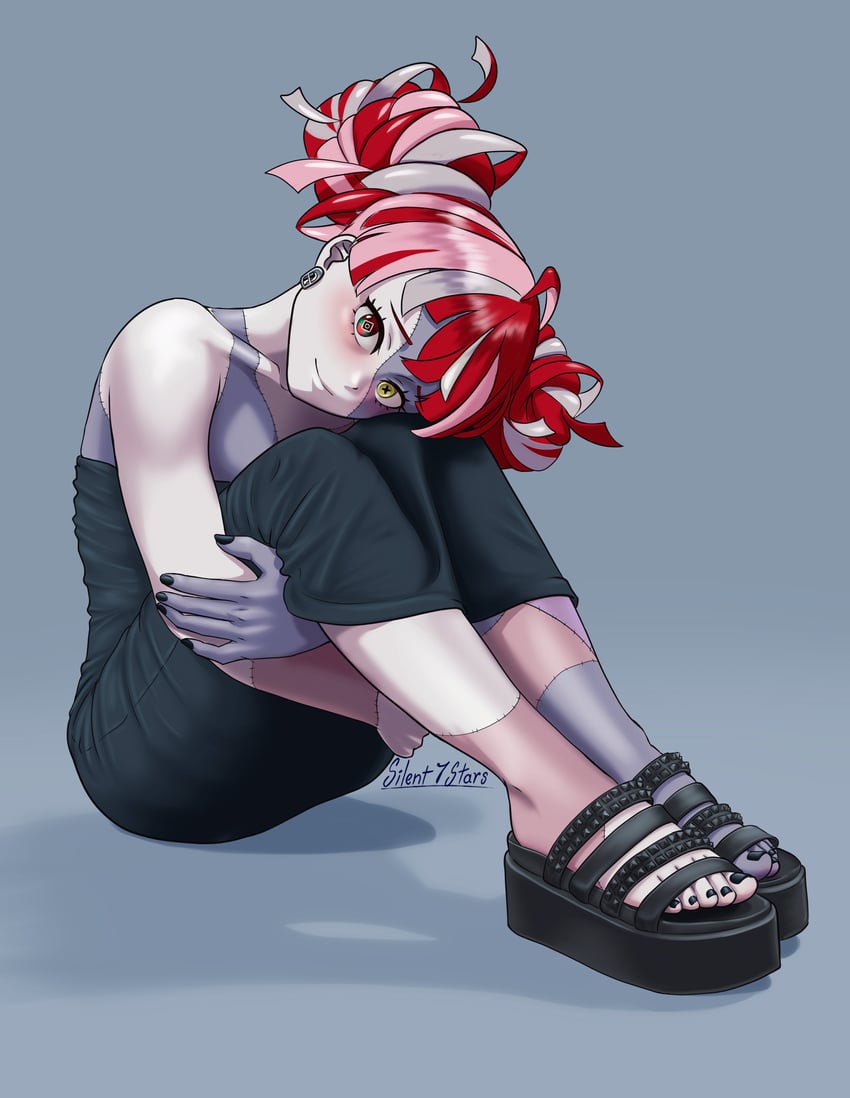 kureiji ollie (hololive and 1 more) drawn by silent7stars