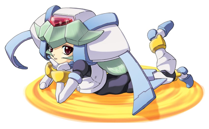 pandora and model w (mega man and 1 more) drawn by yakouhai