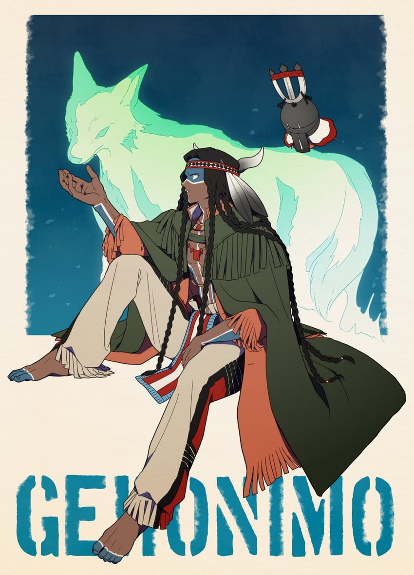 geronimo (fate and 1 more) drawn by shinkai_kiiro