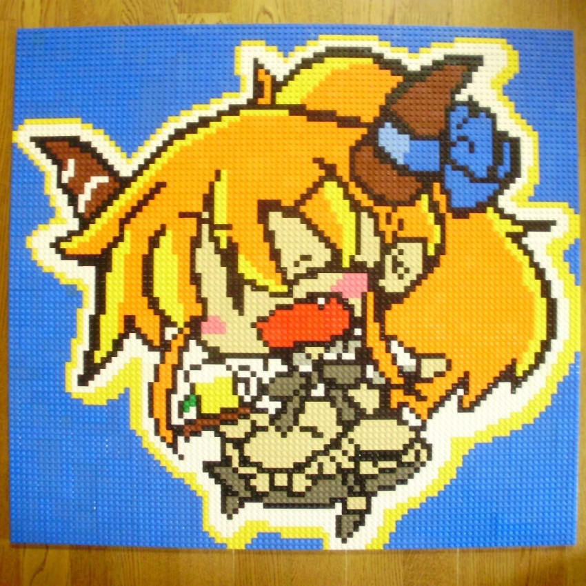 ibuki suika and taneshima popura (touhou and 1 more) drawn by you_rei_(blowback)