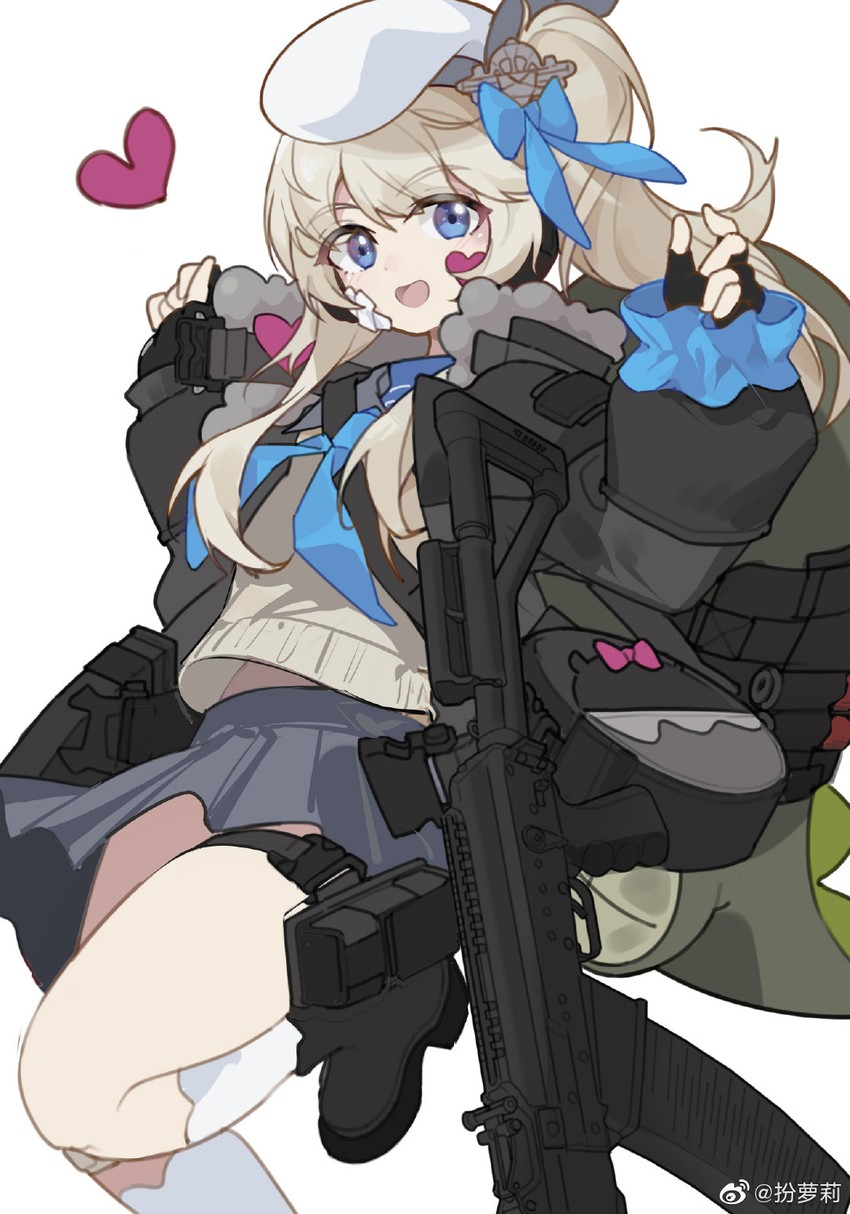 vepley and mr. pizza (girls' frontline and 1 more) drawn by banluoli