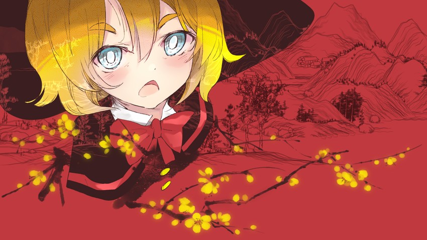 kirisame marisa and meguru (touhou and 1 more) drawn by fairyfloss