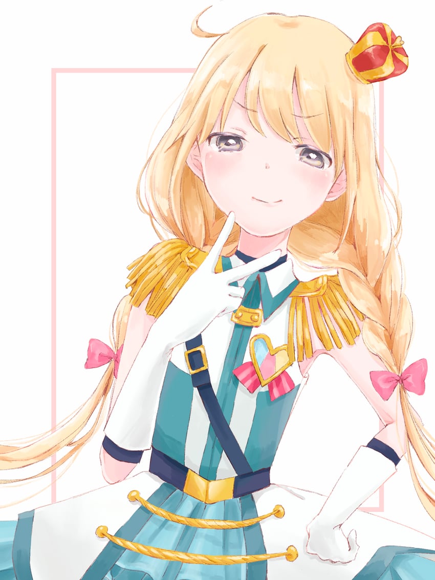 futaba anzu (idolmaster and 2 more) drawn by tanetsuki
