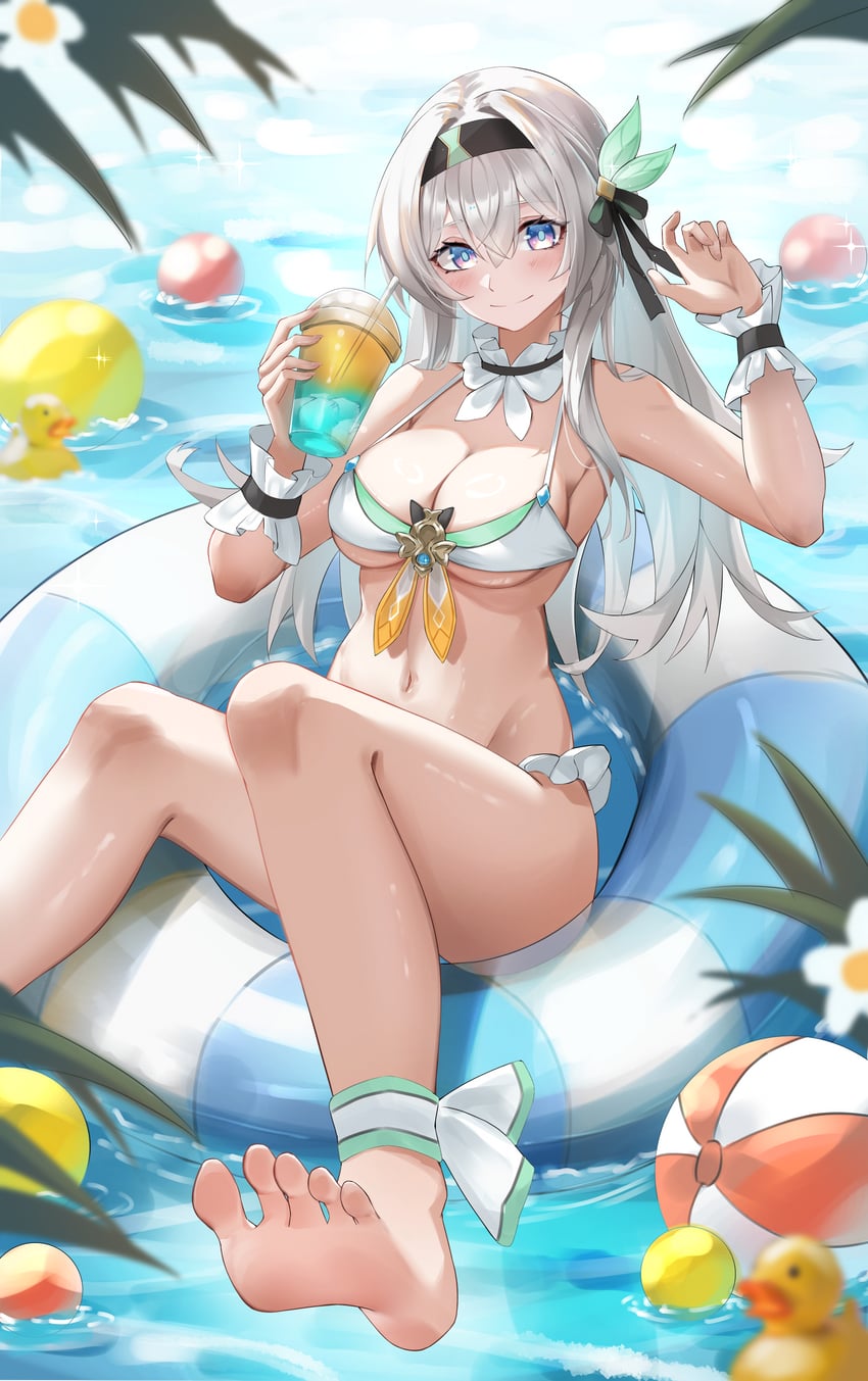 firefly (honkai and 1 more) drawn by bai_shiro@