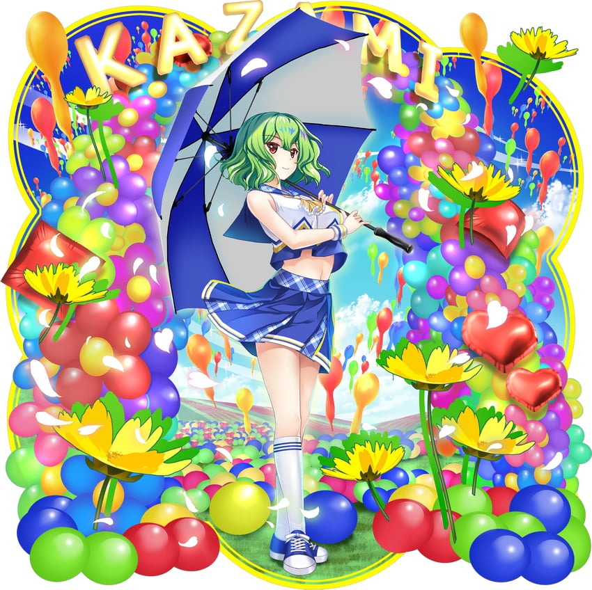 kazami yuuka (touhou and 1 more) drawn by rotte_(1109)