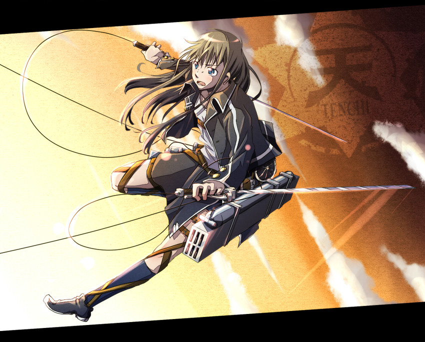 kuga jun (shingeki no kyojin and 1 more) drawn by shakeda_mamoshirou