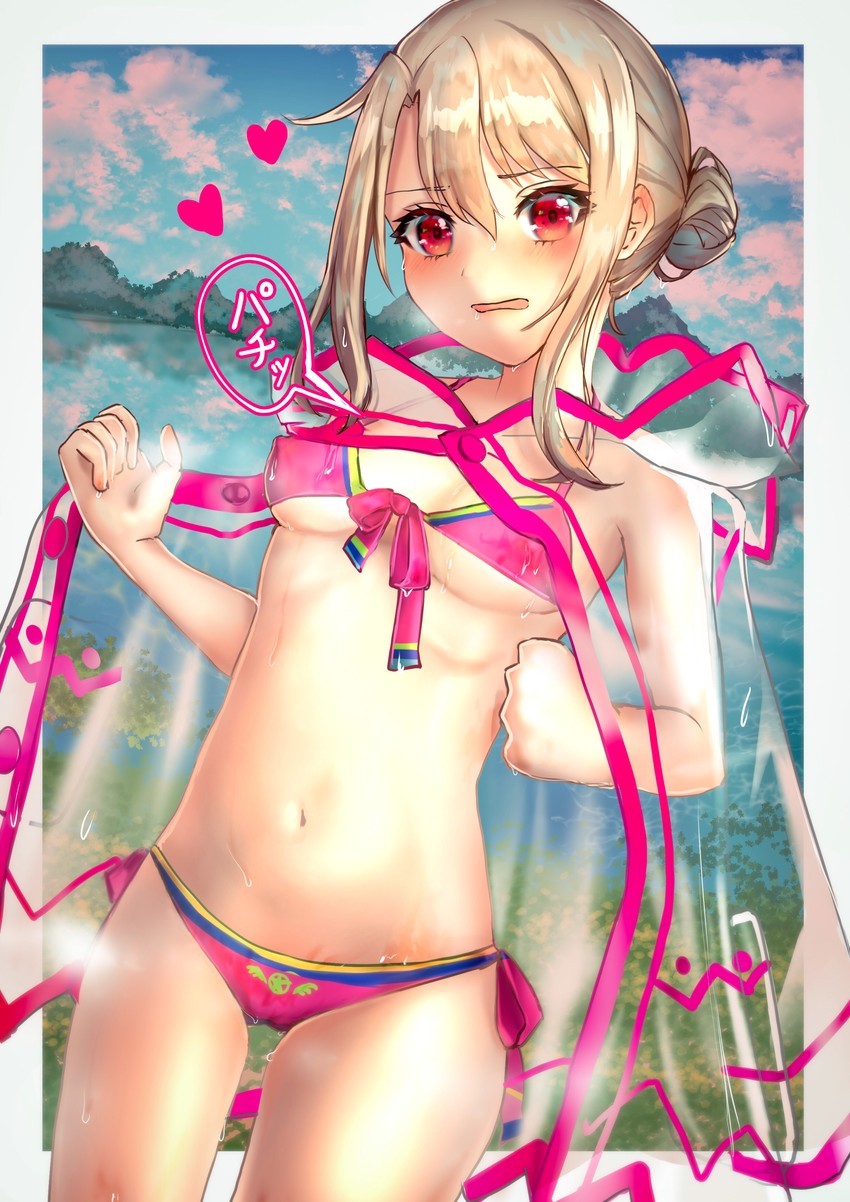illyasviel von einzbern (fate and 1 more) drawn by nepodayo
