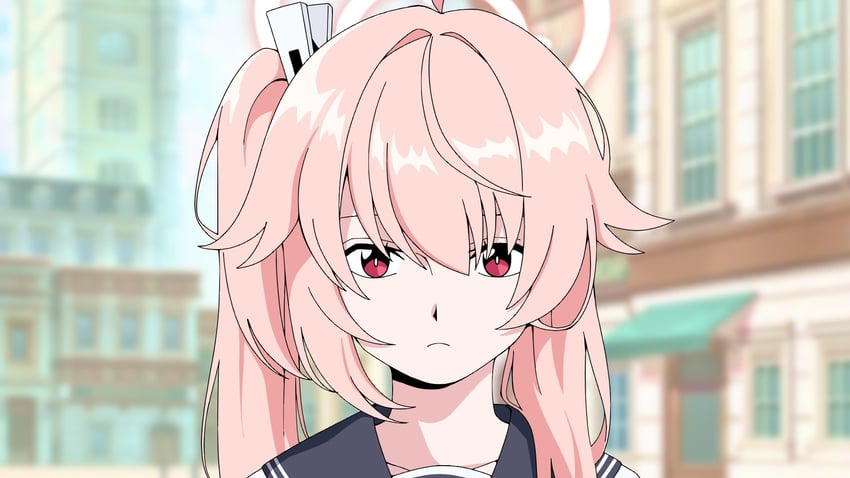 natsu (blue archive and 1 more) drawn by mofujiro