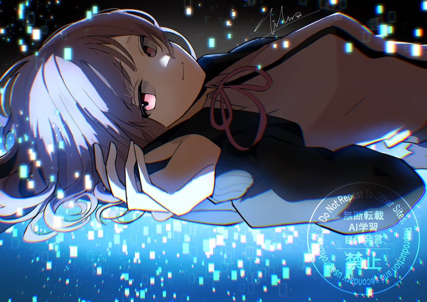 nanami chiaki (danganronpa and 1 more) drawn by te_iruna