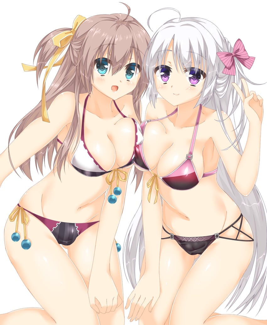 ayachi nene and shiiba tsumugi (sanoba witch) drawn by fuyukichi_(nikoniko1567)