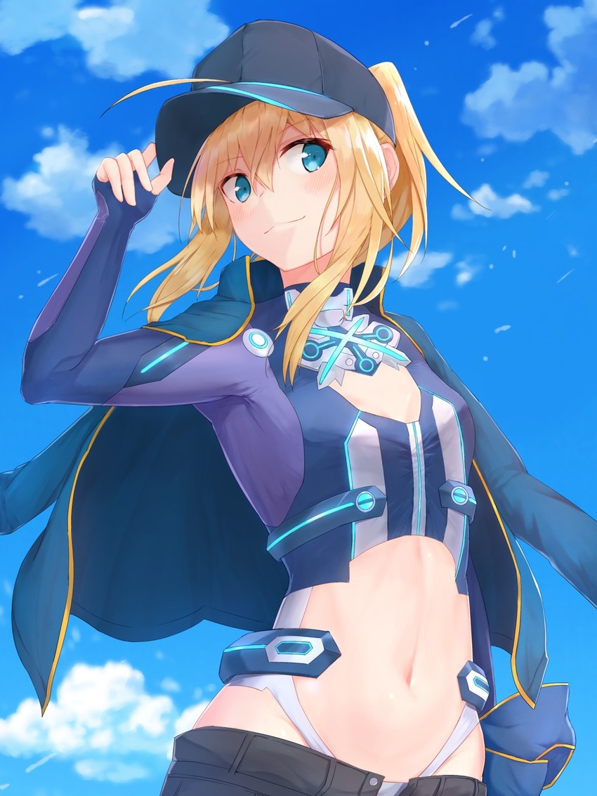artoria pendragon and mysterious heroine x (fate and 1 more) drawn by reuri_(tjux4555)
