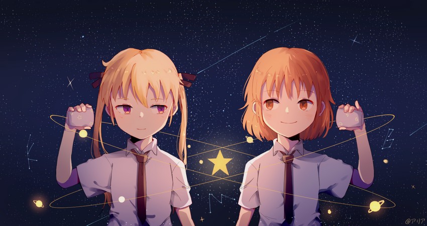 sonya and oribe yasuna (kill me baby) drawn by alice_(openhexagon)