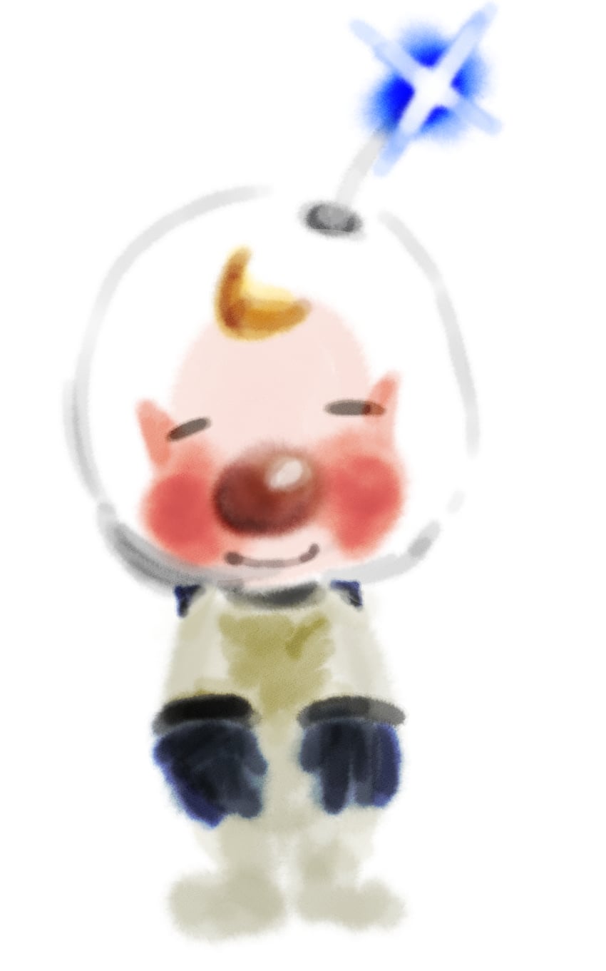 louie (pikmin) drawn by iat-418