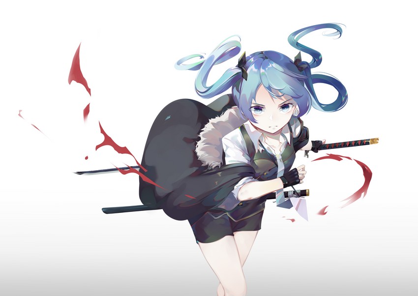 hatsune miku (vocaloid) drawn by zeppeki_shoujo