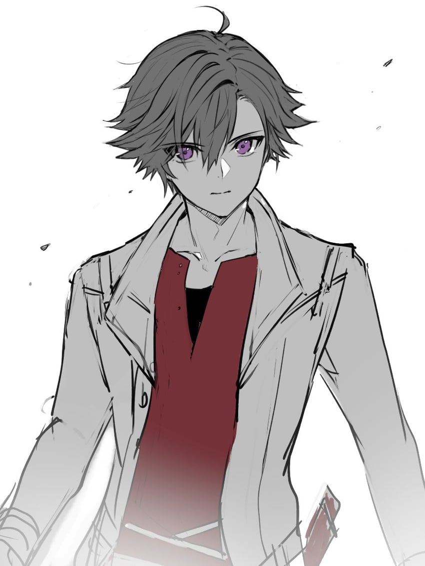 rean schwarzer (eiyuu densetsu and 2 more) drawn by sagara_riri