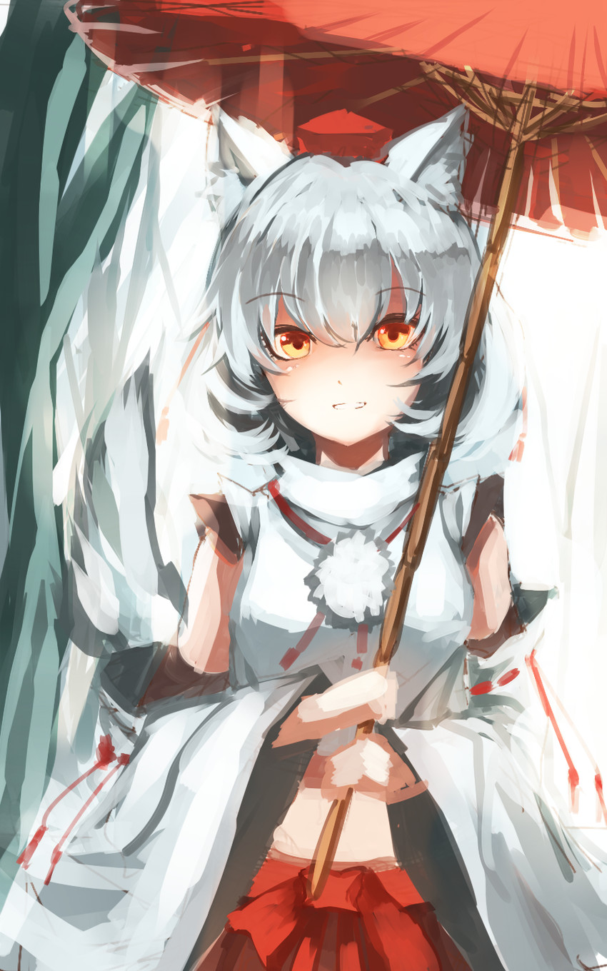 inubashiri momiji (touhou) drawn by shirorin_(ballet_girl's)