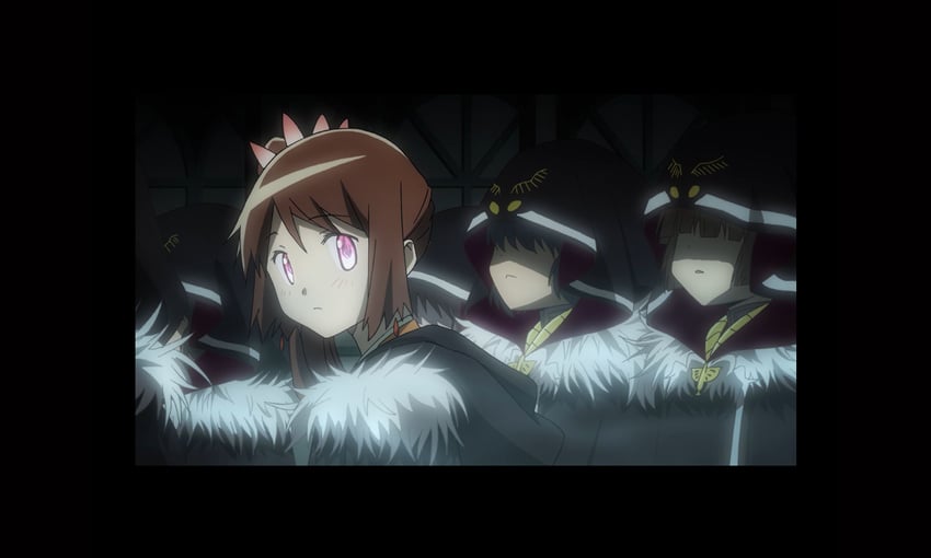 yui tsuruno (mahou shoujo madoka magica and 1 more)