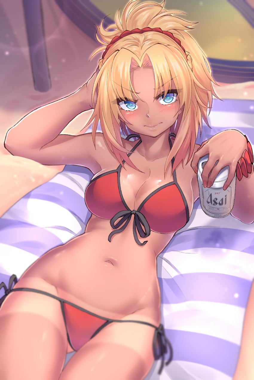 mordred (fate and 1 more) drawn by kazukoto