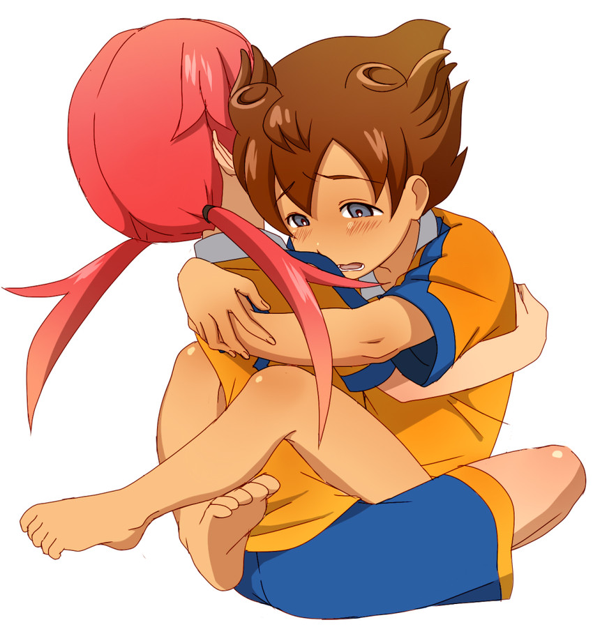 kirino ranmaru and matsukaze tenma (inazuma eleven and 1 more) drawn by dark2501